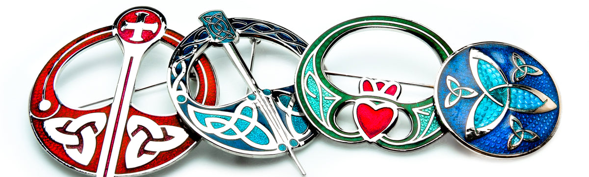 Celtic Enamel Tara Scarf Ring | Blarney