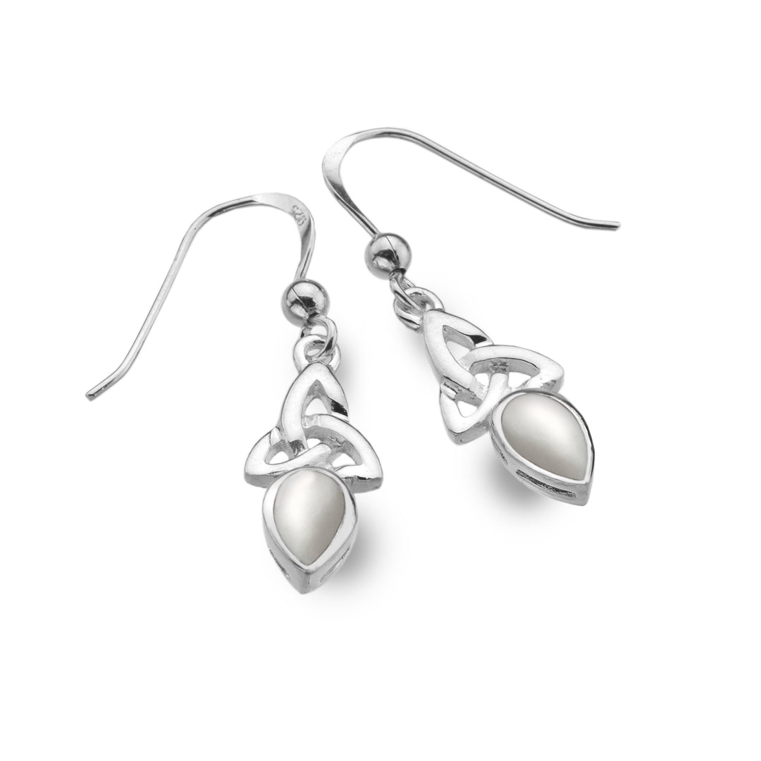 June - Pearl (Mother of Pearl) - Birthstone Earrings