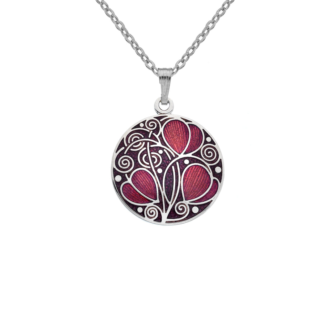 Mackintosh Leaves and Coils Necklace