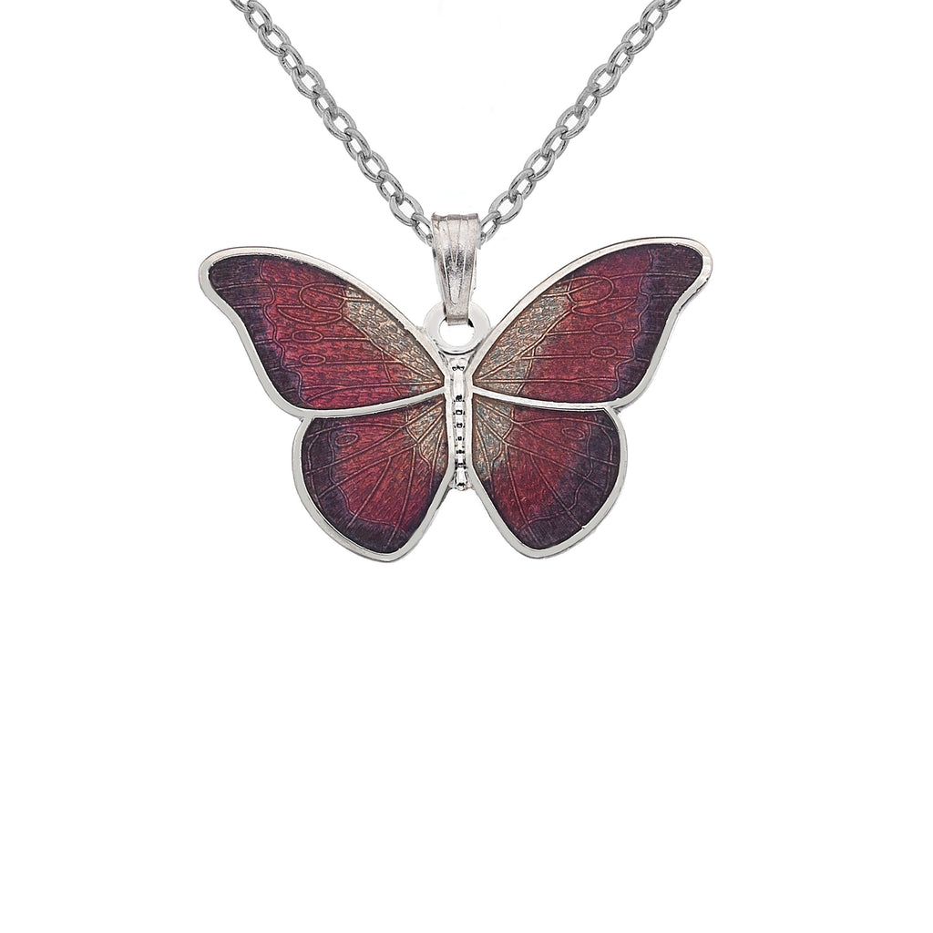 Necklaces - Red Butterfly Necklace