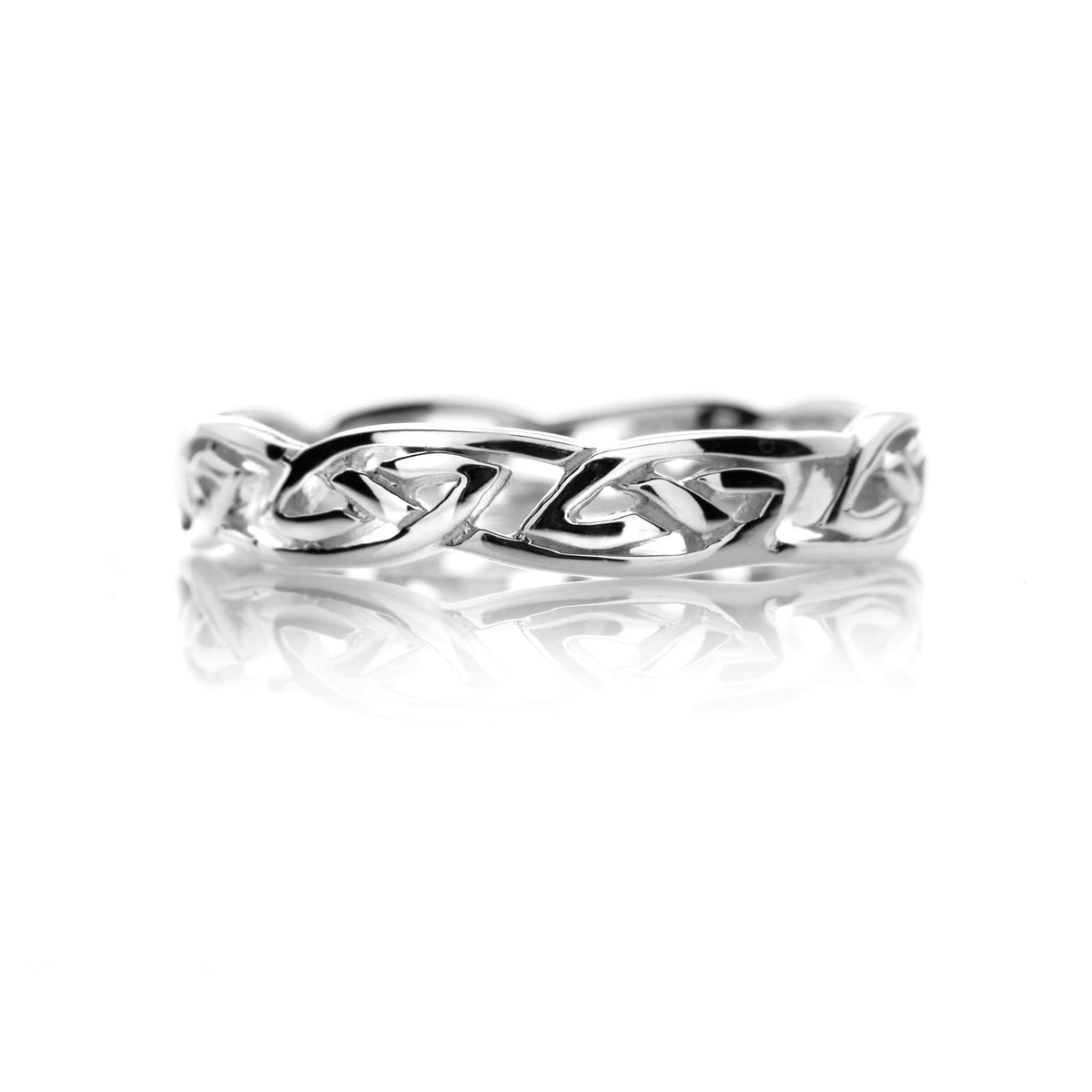 Celtic Knot Ring Sterling Silver 5mm Band Celtic Lands celtic-knot-ring-sterling-silver-5mm-band-celtic-lands