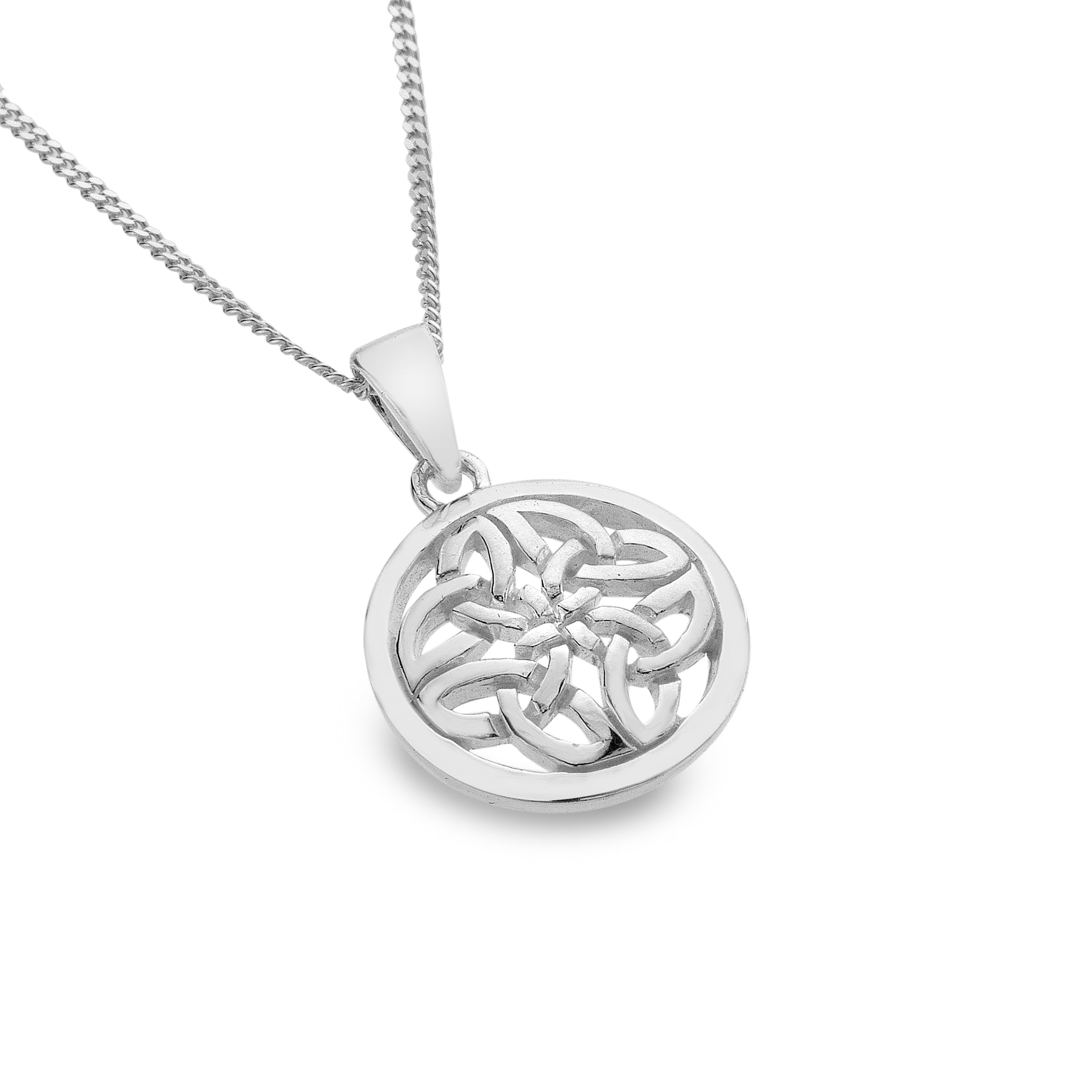 Celtic Shield Knot Pendant TP244 - Main Image