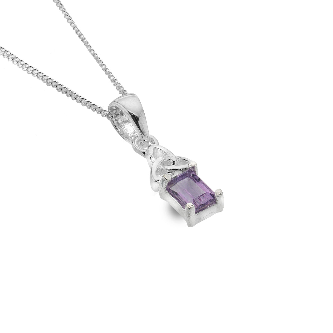 Sacred Trinity Amethyst Pendant
