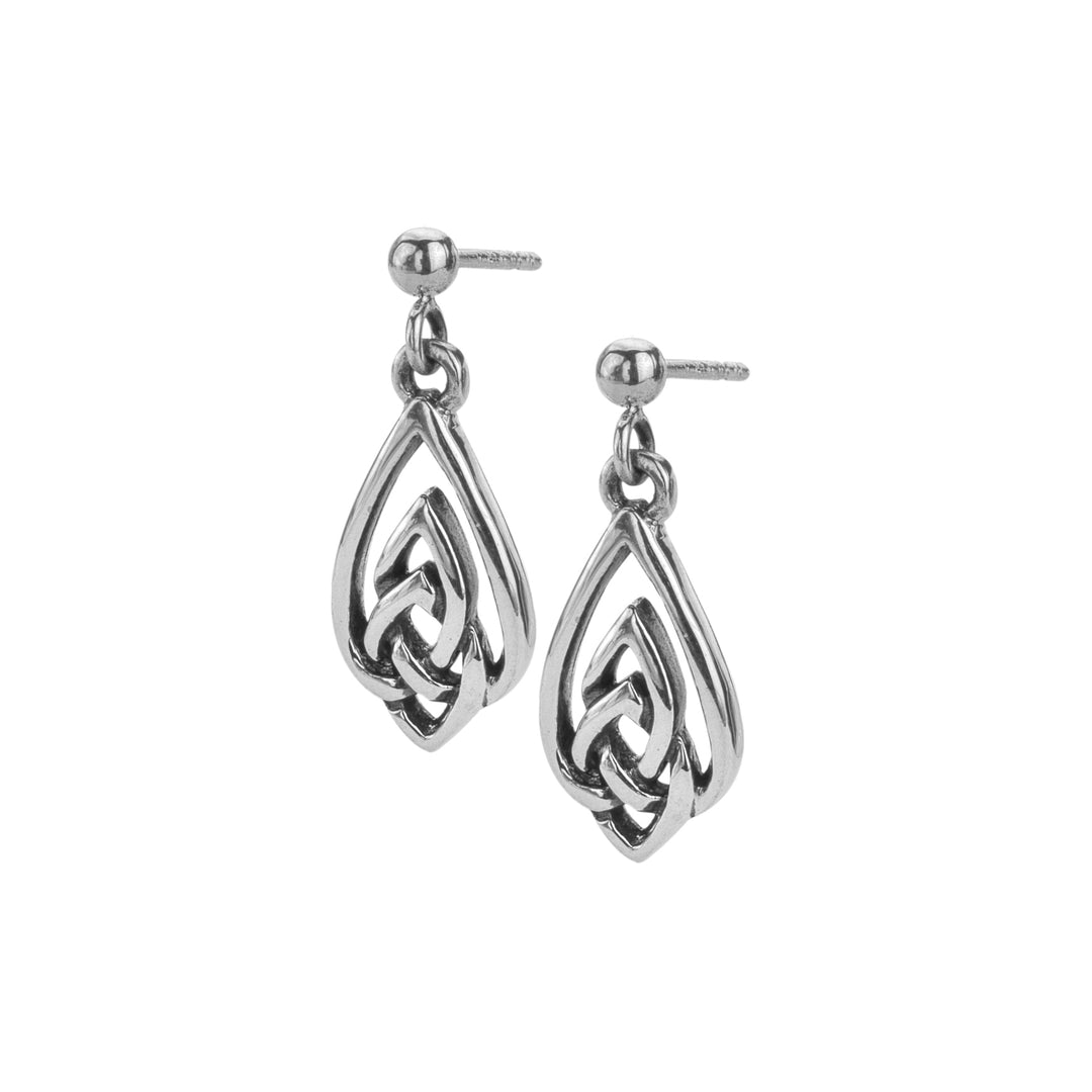 Celtic Figure of 8 Knot Earrings