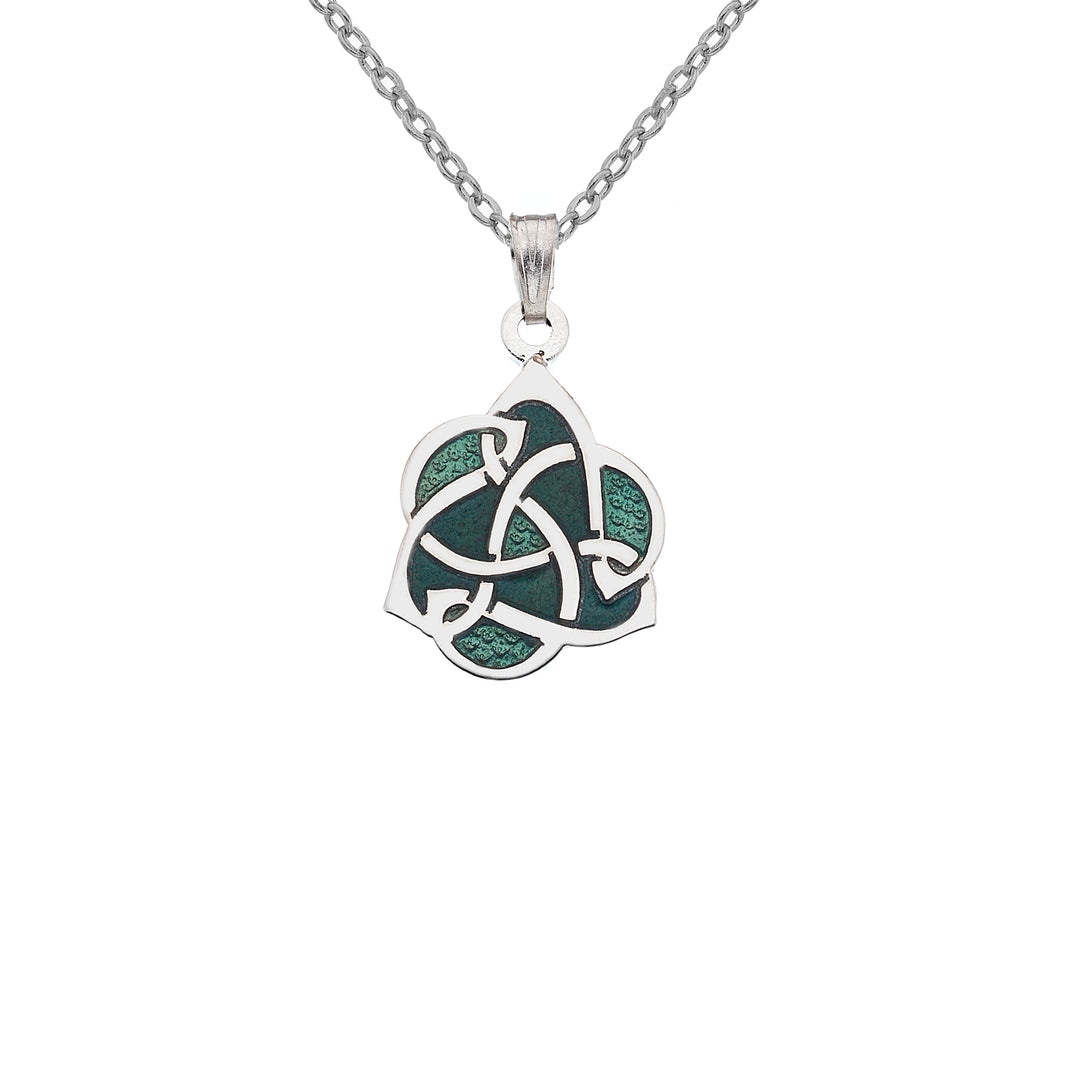 Green Archibald Knox Style Necklace