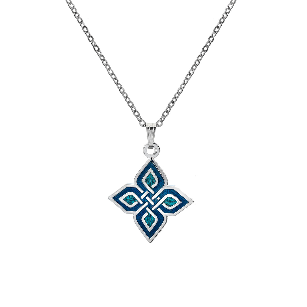 Celtic Criss Cross Knot Necklace
