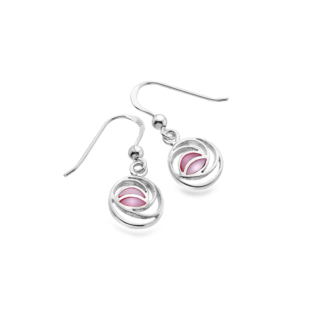 Mackintosh Pink Rose Earrings