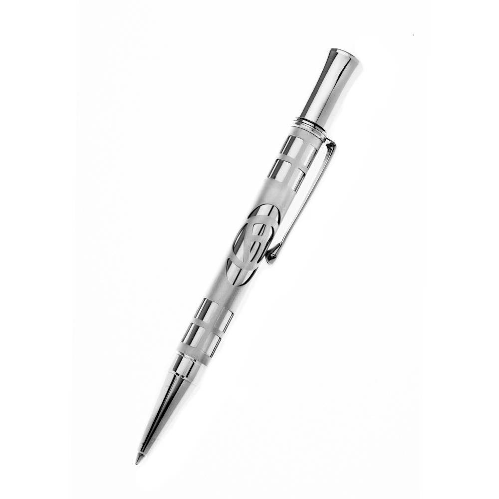 Ballpoint Pens - Mackintosh Rose & Lattice Tube Design 10mm Ballpoint Pen