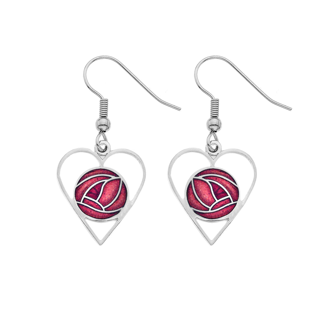 Mackintosh Love Rose Earrings