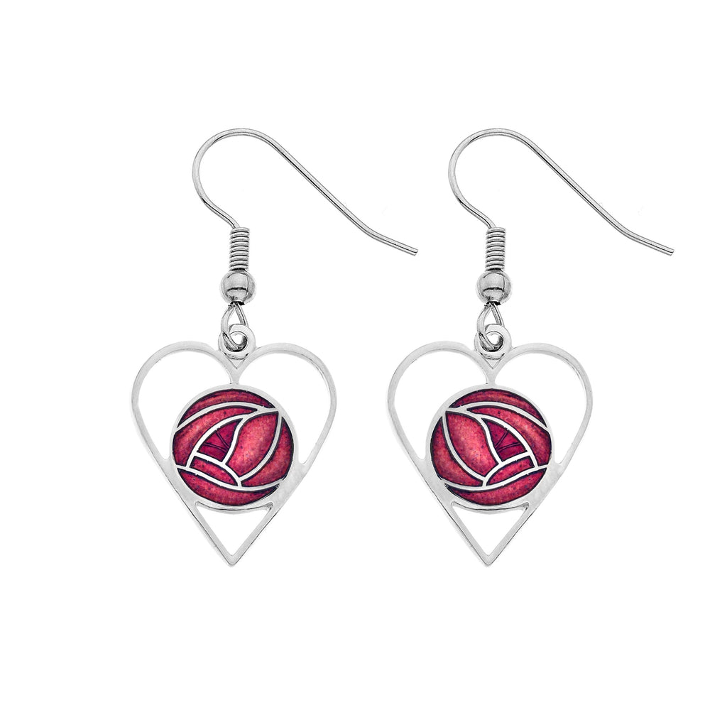 Earrings - Mackintosh Love Rose Earrings