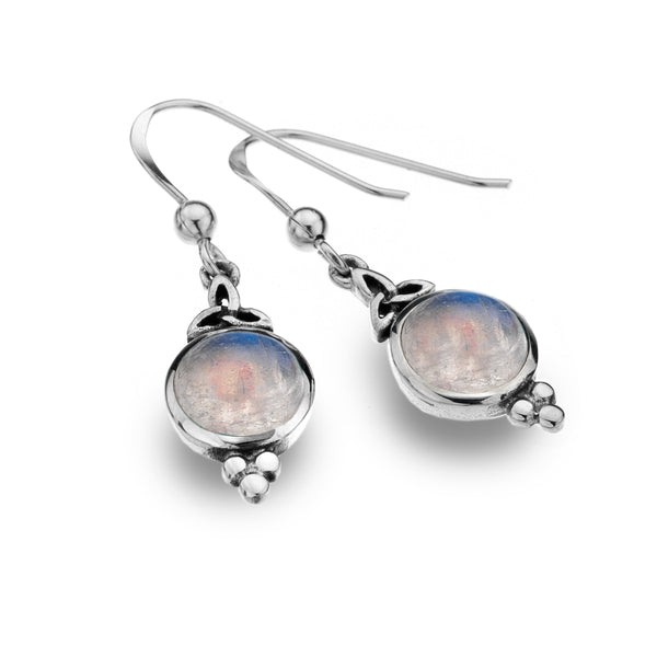 Elli Orecchini Donna In Argento 925 Con Pietra Di Luna – Classici Ed Eleganti - 2