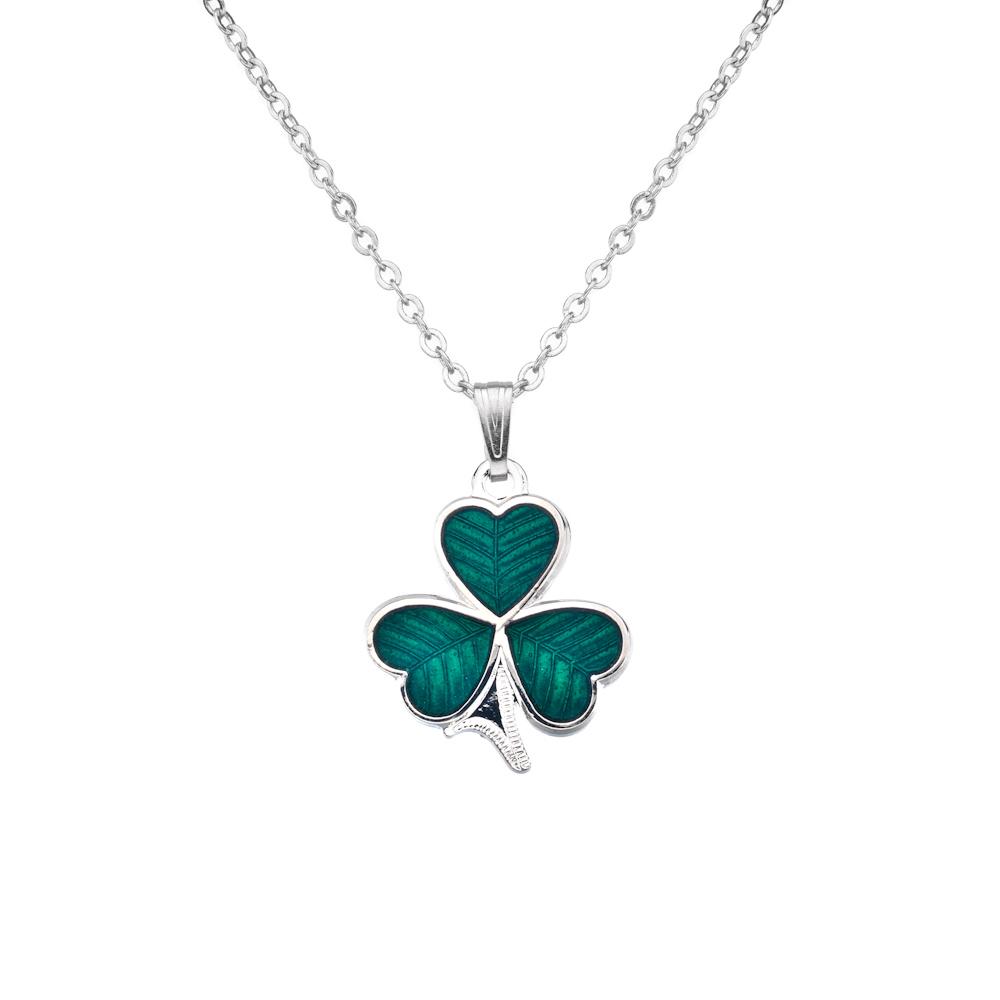 Irish Shamrock Necklace - Main Image