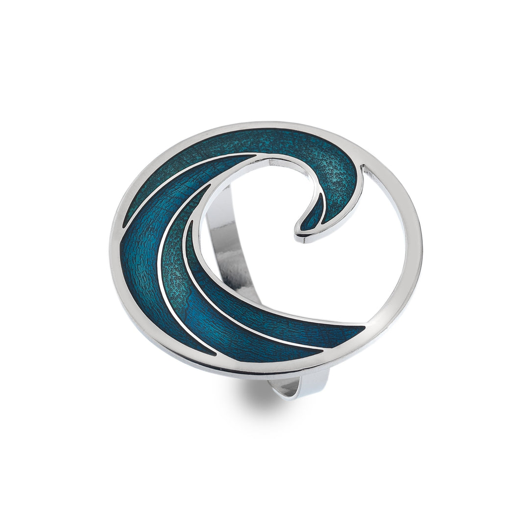 The Seventh Wave Scarf Ring