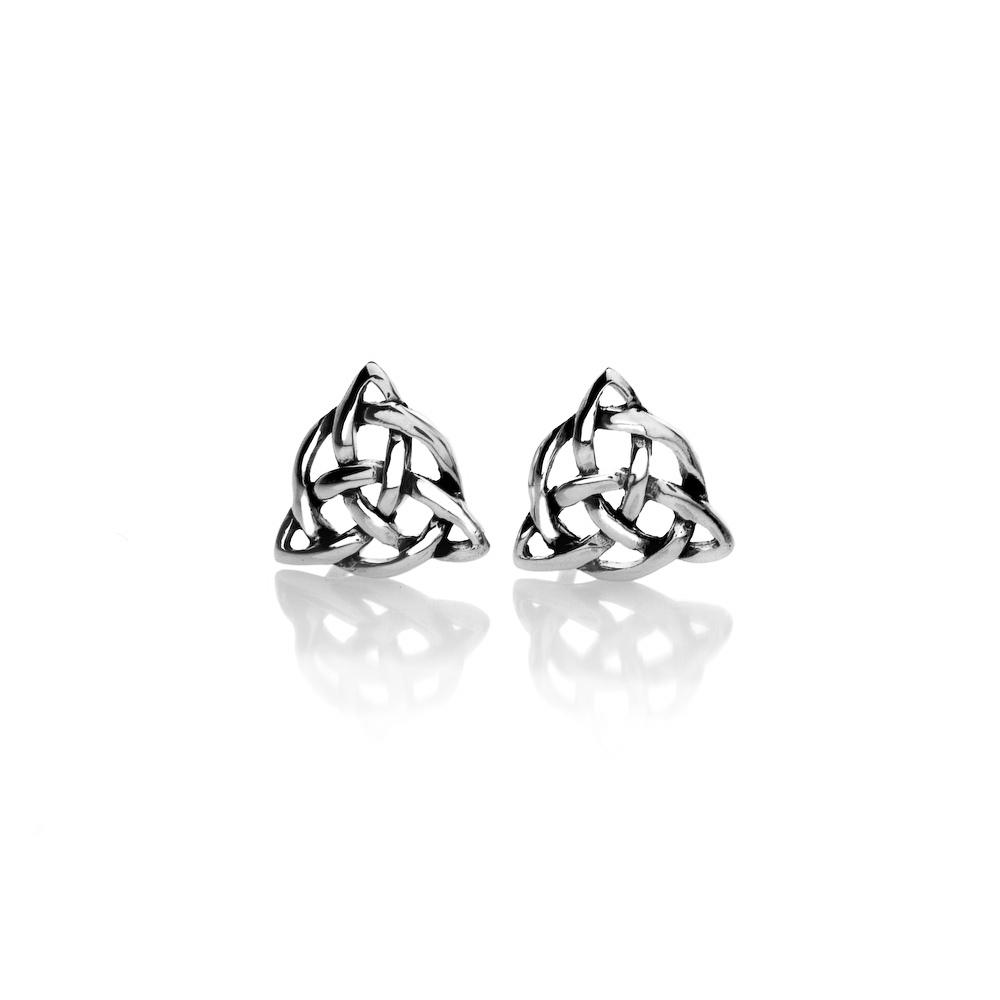 Sterling Silver Knotwork Studs